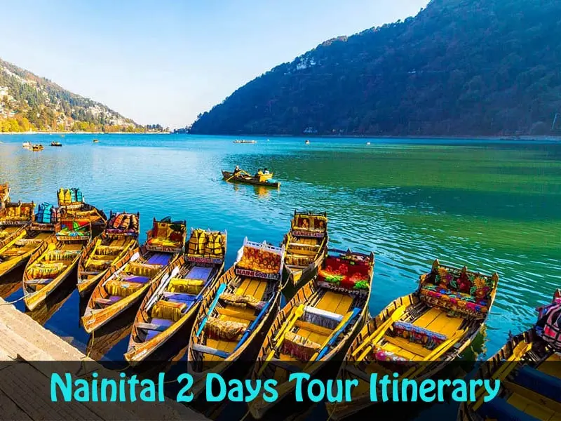 Nainital 3 Days tour itinerary