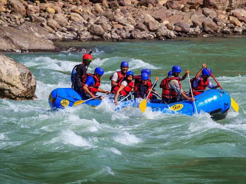 White Water River Rafting in Rishikesh