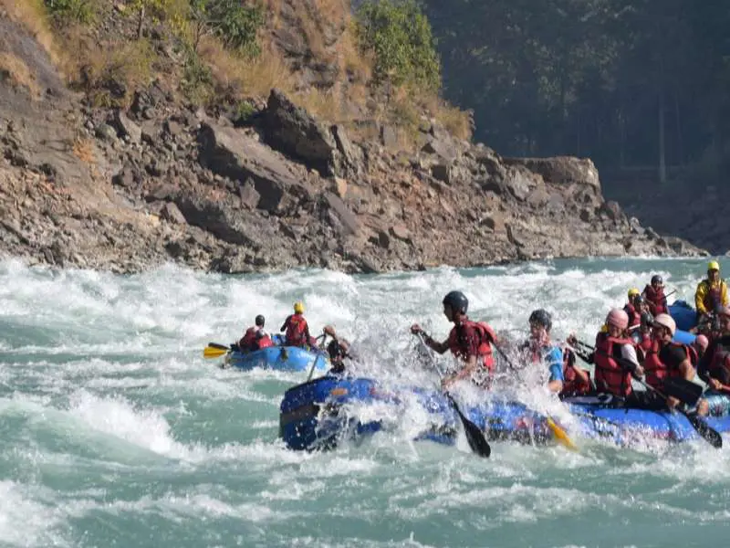 White Water River Rafting in Rishikesh