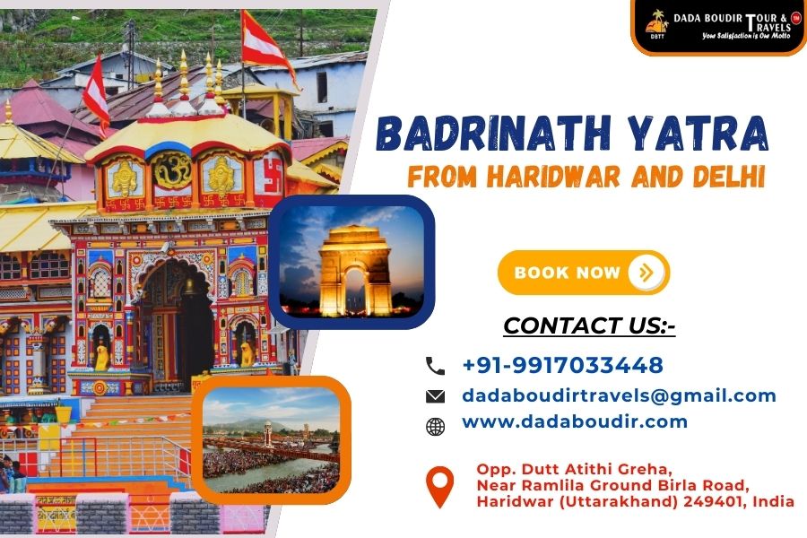 Badrinath Yatra from Haridwar and Delhi