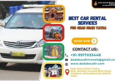 Best car rental services for Char Dham Yatra