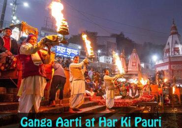 Ganga aarti in Har ki pauri ghat