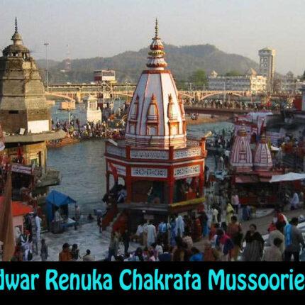 Haridwar Renuka Chakrata Mussoorie tour