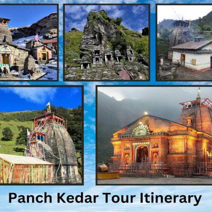 Panch keddar tour Itinerary package