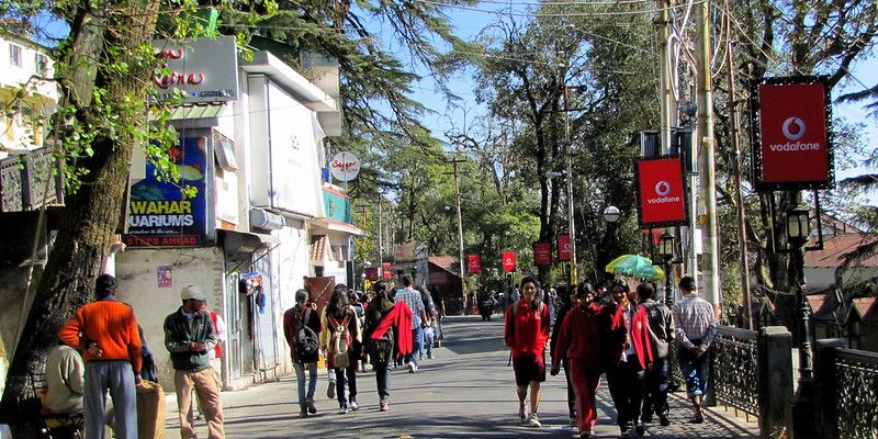 Top 9 Places in Mussoorie for Couples - Mall Road Mussoorie