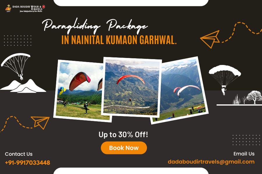 Paragliding Package in Nainital Kumaon Garhwal