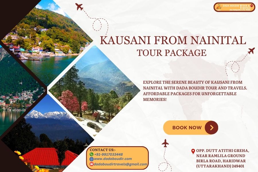 Kausani from Nainital Tour Package